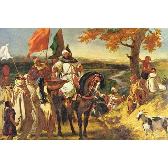 Shaykh or Sheik-Fine art canvas print (20" x 30")
