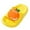 Yellow, variant on Kids Slides Cute Pineapple Fruit Design Soft Sole Open Toe Shoes for Summer Home Indoor Play Boys And Girls,Yellow,2.5-3 Years