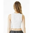 thumbnail image 3 of BELLA + CANVAS Women's Micro Rib Muscle Crop Tank, 3 of 5