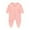 Light Pink, variant on Ticikt Baby Footed Pajamas with Mitten Unisex Cotton Snap-up Romper Jumpsuit Sleep and Play 0-9 Months Footies,Color:Light Pink,Size:0-3 Months