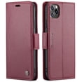 thumbnail image 1 of Funda tipo cartera iPhone 11 Pro Max con cierre magnético, RFID, tarjetero, soporte, carga inalámbrica, 1 of 5