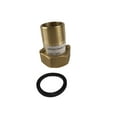thumbnail image 5 of DAE C-150NL 1 pcs 1-1/2" Lead Free Water Meter Coupling, 1-1/2" Male NPT, 2" Female NPSM, 5 of 6
