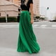 thumbnail image 2 of Faldas Para Mujer Moda Cintura Alta Pliegue Soild Vintage Loose Beach Wrap Maxi Falda Larga Odeerbi  ODB126926, 2 of 7