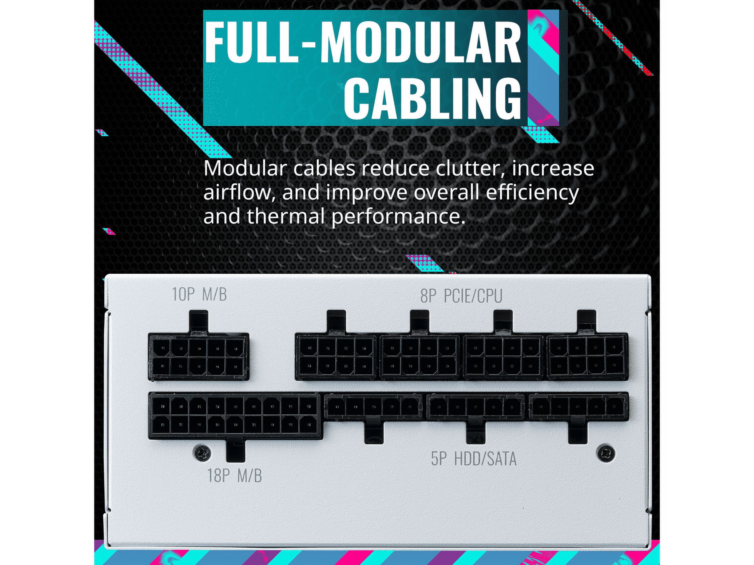 Cooler Master V850 SFX Gold - White Edition Full-Modular 80 Plus Gold SFX Power Supply
