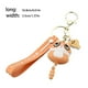 thumbnail image 5 of Llavero de dibujos animados Sonducket gato Pegamento Flexible Animal bolsa colgante accesorios de la suerte llaves anillo pequeña muñeca bonita regalo Ropa zapatos y accesorios Miscelánea Naranja AP014428-03, 5 of 6