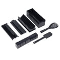 thumbnail image 4 of Kit para hacer sushi, seguro, inofensivo, sin olor, de fácil manejo, juego de moldes para sushi, kit de herramientas para hacer sushi en casa y cocina., 4 of 14