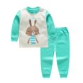 thumbnail image 3 of Pijamas de algodón 100% para niños y niñas, ropa de dormir para regalo de Navidad, ropa de noche de dinosaurio para bebés, 3 of 4