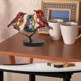 thumbnail image 6 of Fufafayo under $5 Bird Decorations, Bird Ornaments, Colorful Wooden Bird Decorations for Home and Garden, Hanging Pendants for Flower Pots, Balcony, Living Room, Eye Catching Decorative Accents, 6 of 7