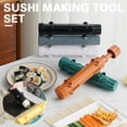 thumbnail image 2 of Sushi Tools, Sushi Kit with Bamboo Sushi Rolling Mat for Beginner, Home DIY Sushi Making Mold Set for Vegetable Meat Roll, 2 of 5