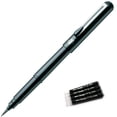thumbnail image 1 of Pentel Arts Brosse de Poche Portable (Point Moyen) 1 Stylo 2 Recharges + Recharge Fp10 4Ensemble, 1 of 2