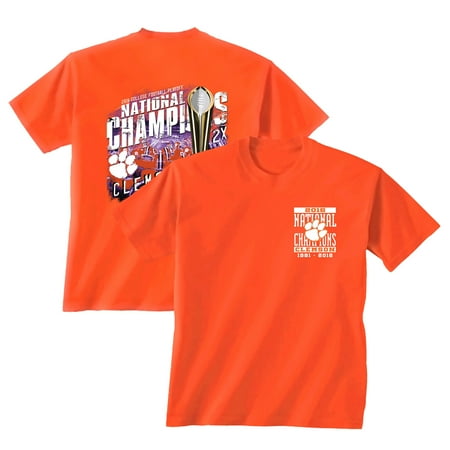 Clemson Tigers College Football Playoff 2016 National Champions Trophy T-Shirt - (Best Football Trophies In The World)