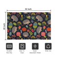 thumbnail image 5 of Cute Hedgehog Pattern with Pioneer Flower Door Rugs,Washable Non Slip Door Mats Indoor,Decorative Door Mats,Entry Mat Indoor for Entrance,Bedroom,Kitchen,Bathroom,20"x32", 5 of 6