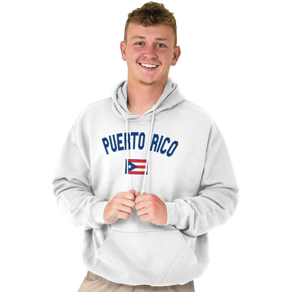 Puerto Rico Flag Soccer Fan Pride Hoodie Sweatshirt Women Men Brisco Brands S