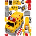 thumbnail image 1 of Take Apart Playset Engineering Vehicle Build Your Own Rescue Vehicle Playset with Lights & Sounds Model 661-417, 1 of 5