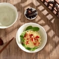 thumbnail image 6 of 8 Inch Ceramic Ramen Bowl Set of 2, 40oz  Bowls with Spoons & Chopsticks,Durable,Microwave & Dishwasher Safe, for Ramen,Pho,Salad,Soup,Noodles,Mixing bowls(Verdant), 6 of 6