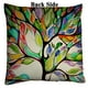 thumbnail image 2 of ABPHQTO Funda de almohada Árbol de la vida, Funda de almohada con lentejuelas de sirena reversible de cuero precioso como el árbol de la vida Funda de cojín para decoración del hogar 40x40 cm, 2 of 2