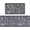 Gray, variant on Farmhouse Kitchen Mats Sets 2 Piece Memory Foam Kitchen Rug Waterproof,Personalized Kitchen Rugs and Mats Set for Home & Office,Non Slip Cushioned Anti-Fatigue Comfort Mat,17"x 47"+ 17"x 30"