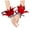Red, variant on Women Feather Gloves Gothic Wrist Band Carnival Witch Angels Costume Accessories for Vacation Evening Party Red