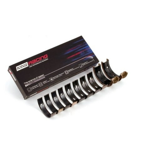 77 Main Bearing Set King Mitsubishi 4G63/4G64 7 Bolt 2nd Gen DSM and EVO I-IV (Size STDX) Performance Main Bearing Set ()