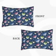 thumbnail image 4 of Fotbe Colorful Cartoon Shark Pillow Cases - Envelope Closure - Luxury, Extra Soft, Cooling Pillow Covers - Wrinkle, Fade, Stain Resistant-20"x30", 4 of 8