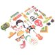 thumbnail image 3 of 29 piezas de accesorios para fotomatón, suministros para fiestas, recuerdos de carnaval mexicano para bodas, cumpleaños y fiestas, 3 of 3