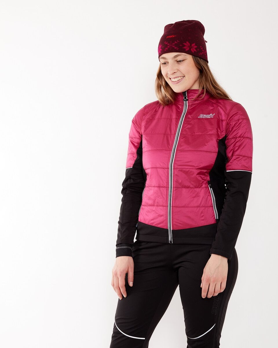 Swix Women's Winter Active Outdoor Sport Casual Warm Navado Full Zip Jacket