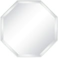 thumbnail image 4 of Kate and Laurel Rhodes Modern Octagon Wall Mirror, White 25x25 Inches, 4 of 6