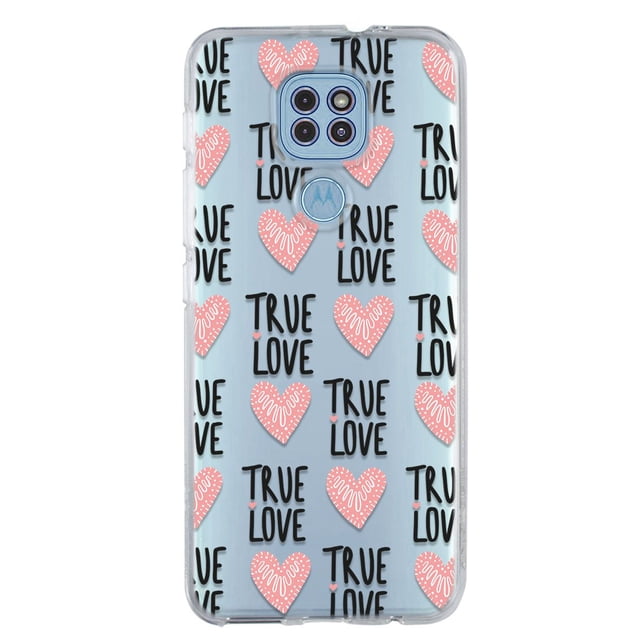 Funda para Moto G9 Play InstaCase Antigolpes Corazones True Love