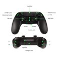 thumbnail image 2 of Controlador inalámbrico para controlador de PS4, vibración + resistencia al deslizamiento + LED de color integrado + conector para auriculares El gamepad inalámbrico es bueno para PS4 / PS3 brillar Juguete, 2 of 6