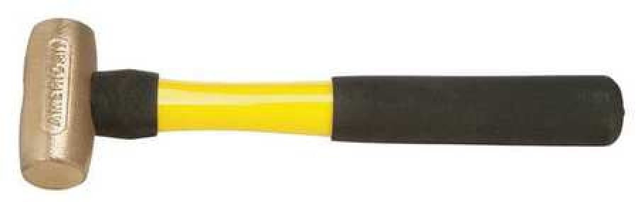 AMERICAN HAMMER AM15BZFG Sledge Hammer,1-1/2 lb.,12 In,Fiberglass