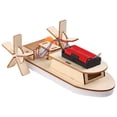 thumbnail image 3 of 2x De Experimento De Ciencia De Avión Solar De Madera DIY Rompecabezas 3D Hugo Juguetes de madera de bricolaje, 3 of 10