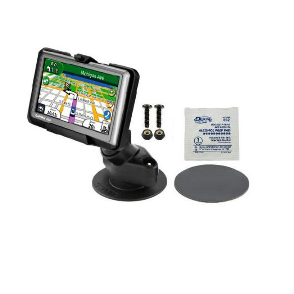 RUGGED ADHESIVE CAR DASHBOARD MOUNT HOLDER FOR GPS GARMIN NUVI 1440 1450 & 1490T