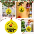 thumbnail image 2 of JeashCHAT Christmas Decorations Indoor Christmas Ornaments 2022 Christmas Ornaments Santa Claus Gas Station Do Not Need Christmas Gifts As Long As Oil And Gas Gas Station Pendants, 2 of 9