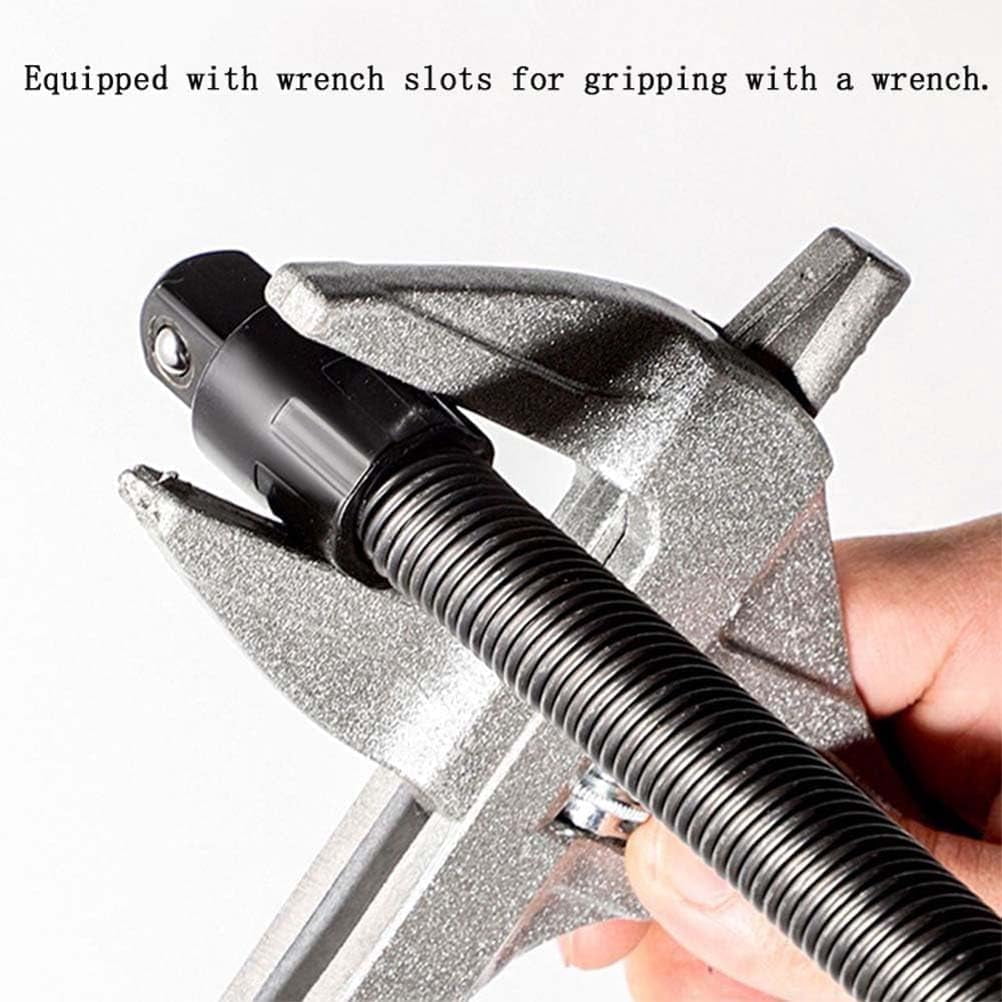 1/2 Flexible Shaft Extension Extender Torque Socket Set, Heavy Duty Flexible Socket Extension Impact Wrench Bar for Automotive Repair, 360° Bendable Ratchet Bar for Tight Spaces (9.84IN)
