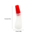 thumbnail image 4 of Bewildely Cepillos para hilvanar Cepillo de botella portátil ligero de silicona Dispensador de aceite suave resistente al calor Mantequilla para Cocina y Comedor B rojo, 4 of 6