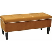 Yellow Benches Osp Accents Cambridge Storage Bench