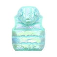 thumbnail image 4 of hoksml Toddler Kids Satin Puffer Vest 1-6 Years Boys Girls Cute Hooded Sleeveless Jacket Shiny Solid Color Short Waistcoat Lightweight Quilted Casual Outerwear for Preschoolers, 4 of 8