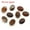 Brown Agate, variant on 13*18mm Beads Oval Flatback Cab Cabochon Gemstone Polished Jewelry Making DIY