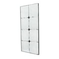 thumbnail image 3 of A&B Home Rectangle Antique Glass Wall Mirror - 21" x 47" - Black, 3 of 9
