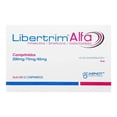 thumbnail image 1 of Libertrim Alfa Trimebutina 200 mg, Galactosidasa 45 mg, Simeticona 75 mg 32 comprimidos, 1 of 4