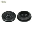 thumbnail image 3 of Uxcell Rubber Grommets ID 3/4" Tower-Shaped Black for Firewall Hole Plugs, Wire Protection Pack of 12, 3 of 6
