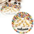 thumbnail image 1 of TIEVOSA Soft Bunny Shaped Area Rug for Nursery Kids Room Floor Mat, 1 of 8