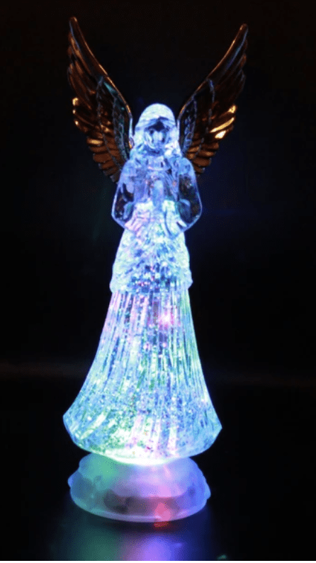 Led Lighted Sparkling Multi Color Changing Figurines 12 Prayer Angel Statues Home Decorative Decor Figurine Faith Hope Love Peace Angels Wings Statue Xmas Ornaments Decorations Walmart Com Walmart Com
