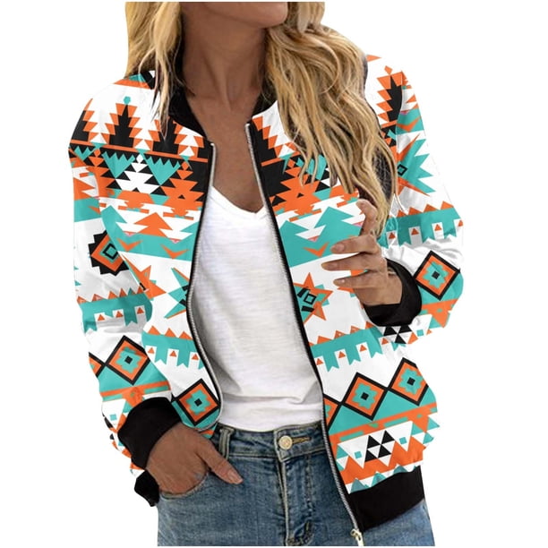 Chaquetas y abrigos casuales sin capucha de manga larga para mujer Sudadera holgada de manga larga con cremallera Chaqueta informal de béisbol de punto grueso Chaqueta de poliéster para mujer