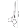 thumbnail image 3 of Cribun Hair Cutting Scissors Haircut Shears Barber Hair Trimming Razor Edge Scissor Stainless Steel for Hairdressing, Home Salon, 3 of 8