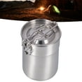 thumbnail image 1 of Ccdes Pots de Cuisson de Camping, Cafetière de Camping avec Dessin au Fil pour Randonnée, 1 of 8