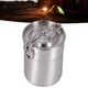 thumbnail image 4 of Ollas de Cocció de Campamento, 1 L llevar Camping Camping Coffee Hok Acero inoxidable Redonda Conpa de Manija Plegable Para Senderismo, 4 of 7