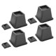 thumbnail image 2 of Elevadores de cama para muebles, elevadores de 4 pulgadas , elevadores de patas de sofá, elevadores de cama antiarañazos, almohadilla BLESIY Elevadores de cama, 2 of 8