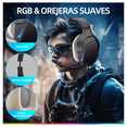 thumbnail image 4 of Audífonos Gamer Para Xbox Malubero, Negro con Beige, 4 of 5