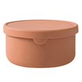 thumbnail image 1 of Fiambrera de silicona de grado alimenticio, contenedor de alimentos, almacenamiento portátil hermética a prueba de con tapa, caja Bento 700ml BLESIY Recipiente de silicona, 1 of 3